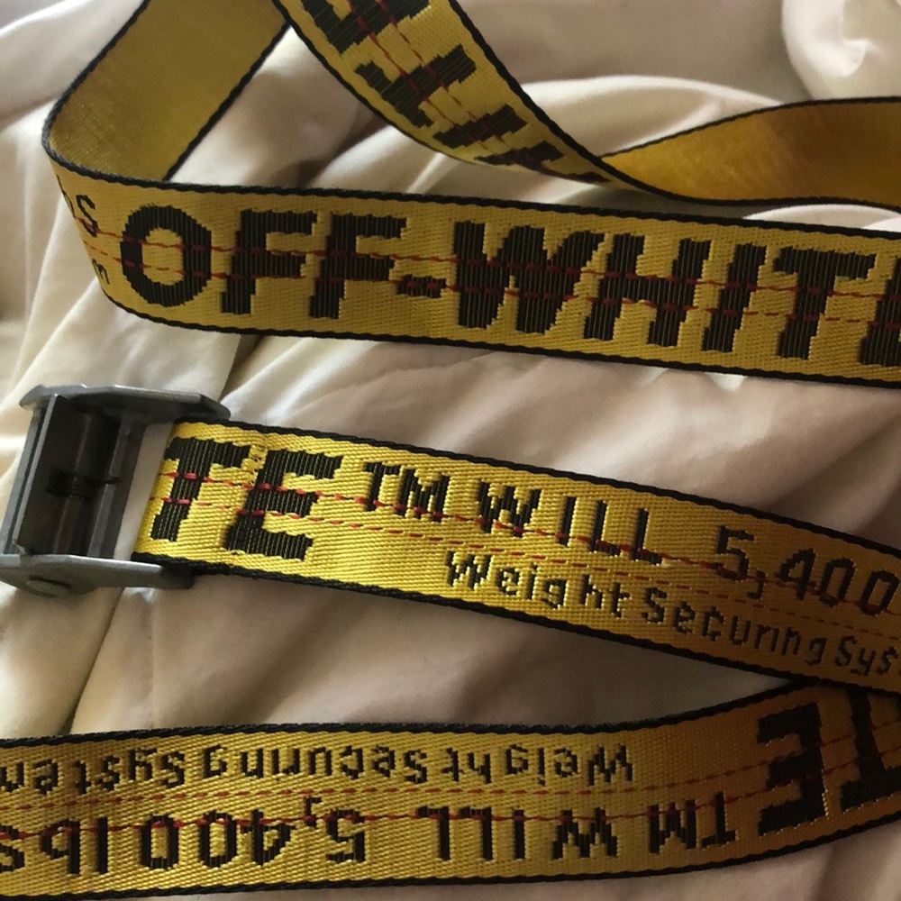 Off white belt